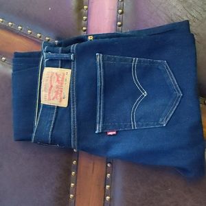 Men's Levi's 512 Straight 34×34 dark dye
